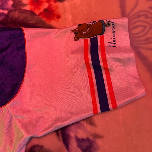 Vintage 90s Universal Studios Scooby Doo AOP Football Jersey (XL-2XL) - Picture 10 of 14